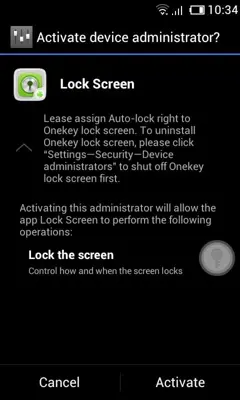 Lock Screen Setting android App screenshot 3